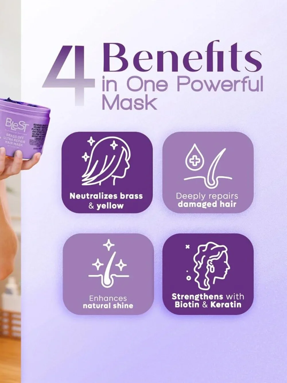 Brass Off Ultra Repair Hair Mask